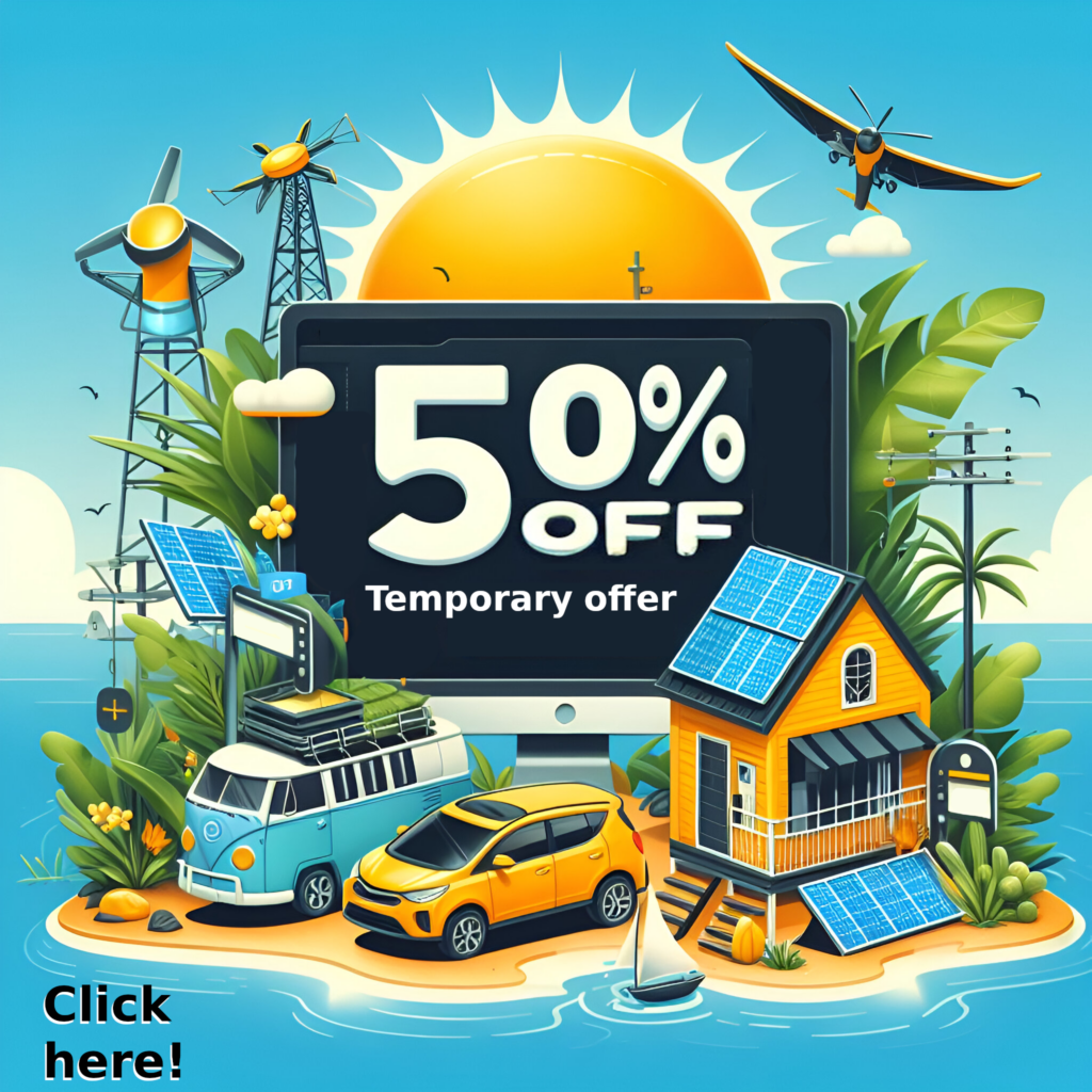 Temporary offer! 50% discount for off-grid solar power calculation!